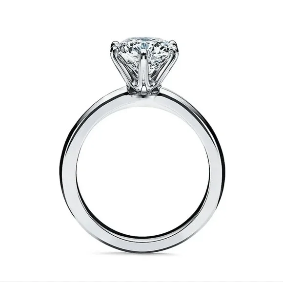 Tiffany Setting Engagement Ring - Picture 3 of 6